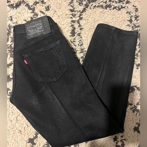 Levi's Dark Black Jeans